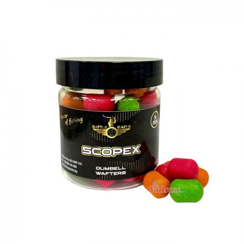 Дъмбели Dumbell Wafters 14 мм Scopex (скопекс) BB0451 - Battle Baits Дъмбели Dumbell Wafters 14 мм Scopex (скопекс) BB0451 - Battle Baits